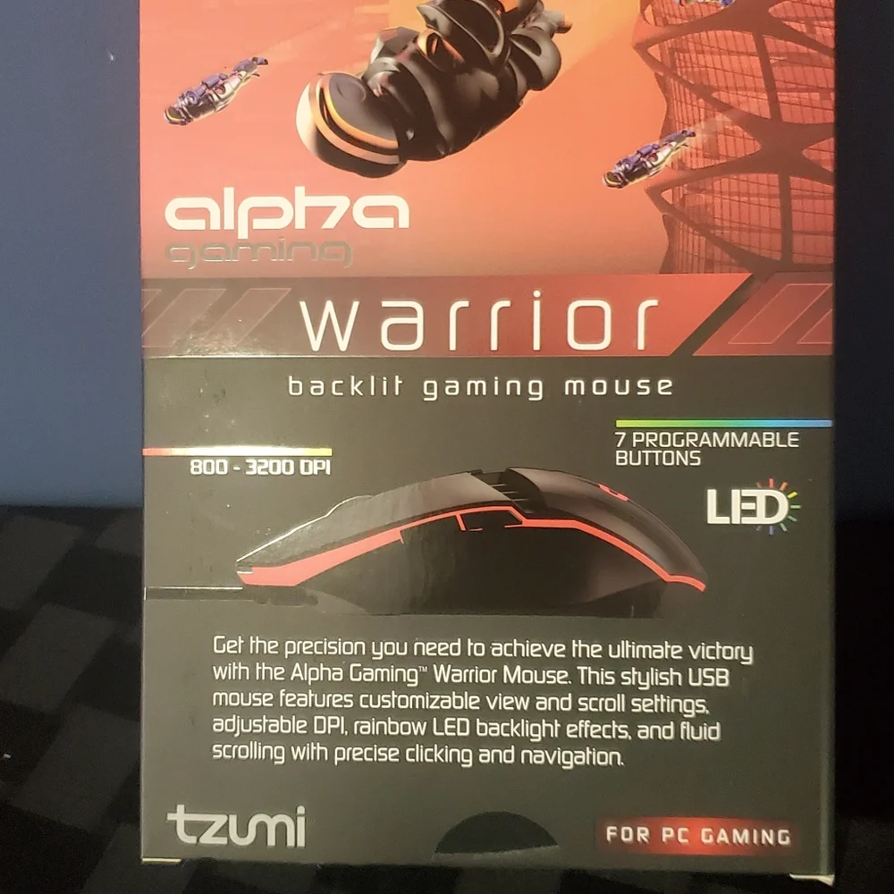 Tzumi Gaming Mouse Brand New
